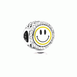 Happy Enamel Charm DOK9745